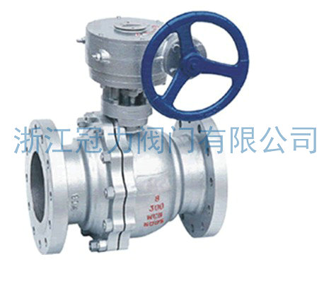 Q341F、Q341Y 型 PN16~PN40 蝸桿傳動球閥